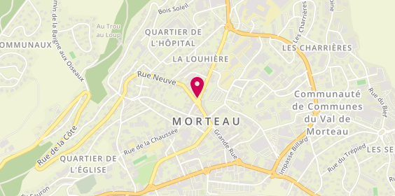 Plan de Stéphane Plaza Immobilier, 1 Louhière, 25500 Morteau