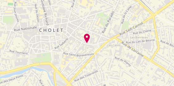 Plan de Immo Pro 49, 6 Rue Saint-Pierre, 49300 Cholet