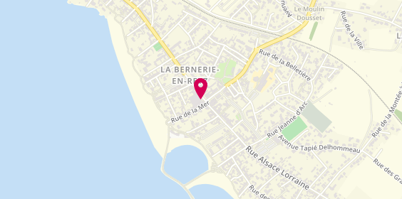Plan de Gueffier Immobilier - Agence de la Mer, 5 Rue Georges Clemenceau, 44760 La Bernerie-en-Retz