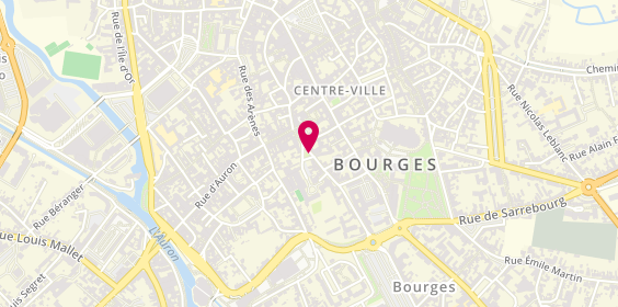 Plan de Les Associes d'Immorevente, 7 Place de la Prefecture, 18000 Bourges