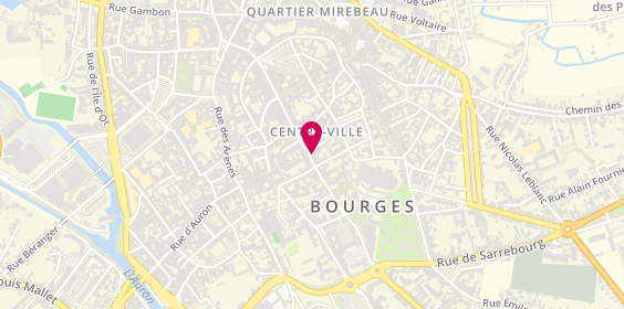 Plan de C. L. E. Immobilier, 33 Rue Moyenne, 18000 Bourges