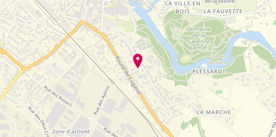 Plan de Brochard Immobilier, 2 Bis Pt Rue Saint-Gilles, 44190 Clisson