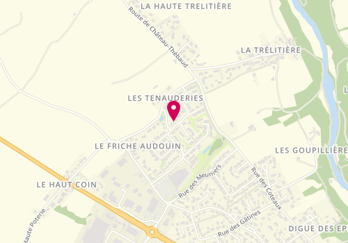 Plan de Sylvie RIO - IAD France Immobilier, 3 Rue de l'Opale, 44140 Aigrefeuille-sur-Maine
