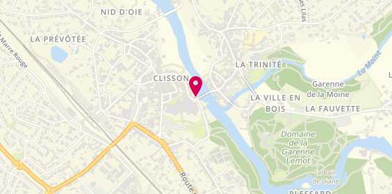 Plan de Agence du Chateau, 4 Rue de la Collégiale, 44190 Clisson