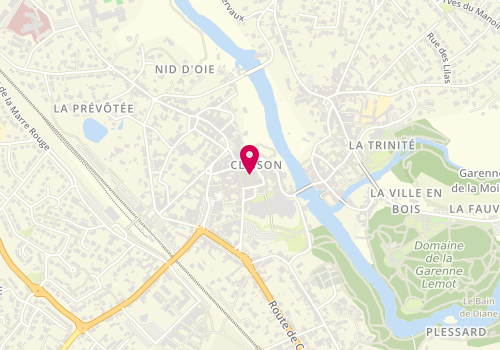 Plan de Les Toits, 8 Rue Basse des Halles, 44190 Clisson