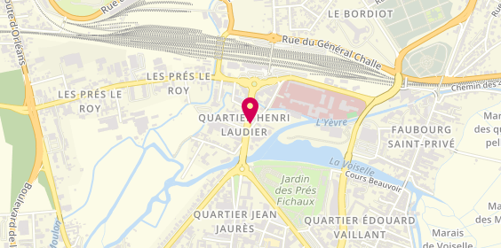 Plan de Agence Larzul, 8 avenue Henri Laudier, 18000 Bourges