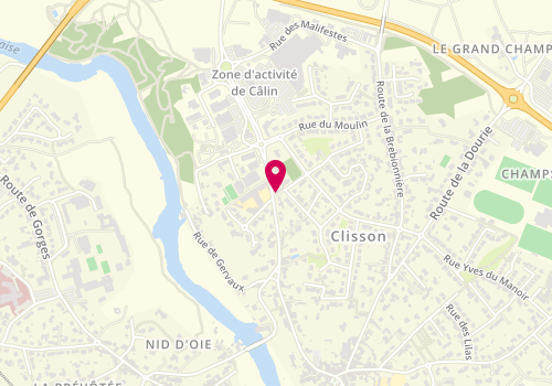 Plan de Loc'im3 immobilier - Clisson, 66 Bis Rue du Dr Boutin, 44190 Clisson