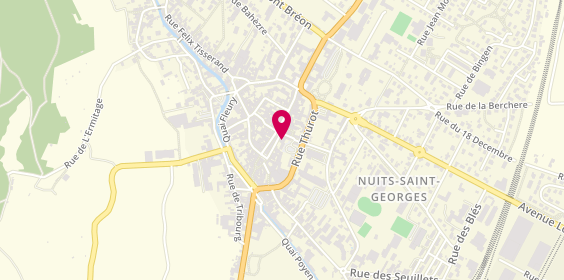 Plan de Centrale de l'Immobilier, 2 Rue Sonoys, 21700 Nuits-Saint-Georges