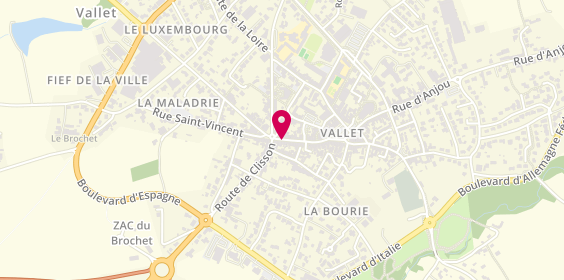 Plan de Cocooning Immobilier, 61 Rue des Forges, 44330 Vallet
