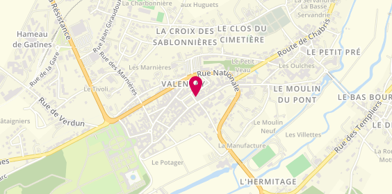 Plan de Human Immobilier, 31 place de la Halle, 36600 Valençay
