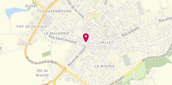 Plan de Era Immobilier, 60 Rue des Forges, 44330 Vallet