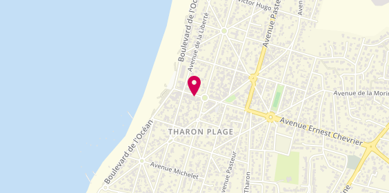 Plan de Agence Goudy Tharon Plage, 10 avenue Ernest Chevrier, 44730 Saint-Michel-Chef-Chef