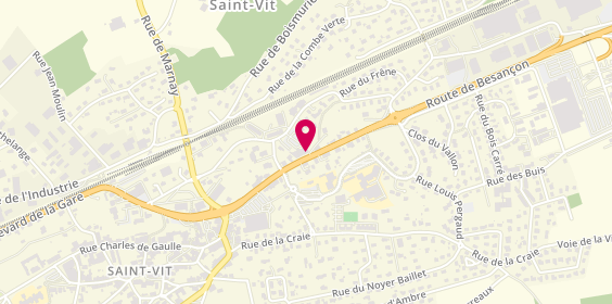Plan de Laforêt Immobilier, 9 Rue de Besançon, 25410 Saint-Vit