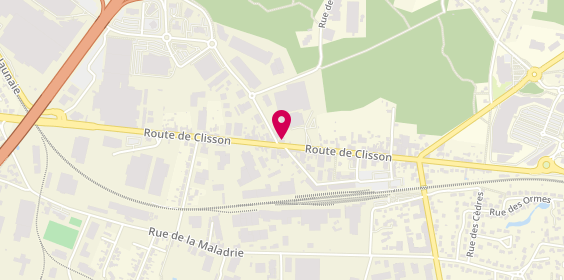 Plan de Univers City Immo, 395 Route de Clisson, 44230 Saint-Sébastien-sur-Loire