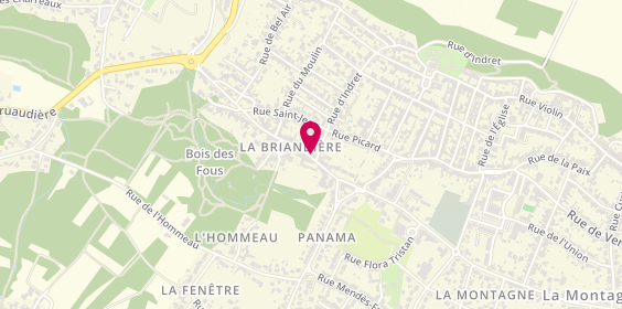 Plan de Agence Blandineau, 22 Bis Rue de la Briandière, 44620 La Montagne
