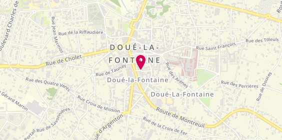 Plan de Doué Immobilier, 1 Pt Rue du Champ de Foire, 49700 Doué-en-Anjou