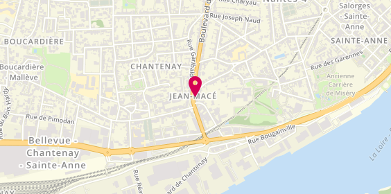 Plan de Avis Immobilier, 38 place Jean Macé, 44100 Nantes