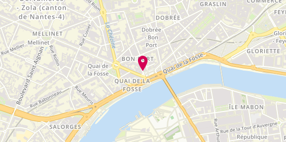 Plan de Poulpiquet Immobilier - Nantes Centre/Ouest, 2 Rue de Mazagran, 44100 Nantes
