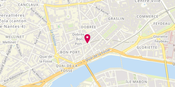 Plan de Pigeault Immobilier, 1 Rue d'Alger, 44000 Nantes