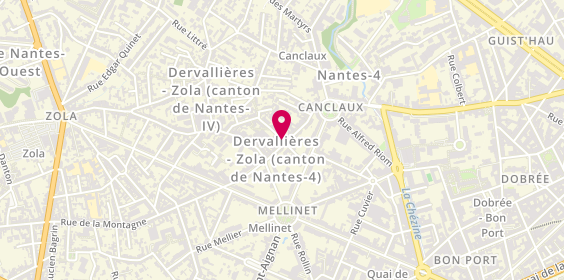Plan de Agence du Petit Bois, 26 Rue de la Ville en Bois, 44100 Nantes