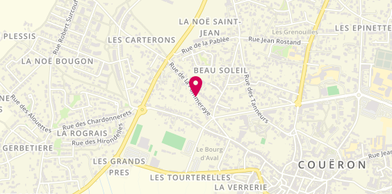 Plan de Delphine TAILLY Conseillère immobilier COUERON SAFTI, 28 Ter Rue de la Pommeraye, 44220 Couëron