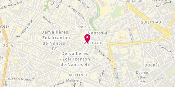 Plan de Agence Place Canclaux, 8 place Canclaux, 44100 Nantes
