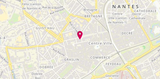 Plan de COURGEON Immobilier, 11 Rue du Calvaire, 44000 Nantes