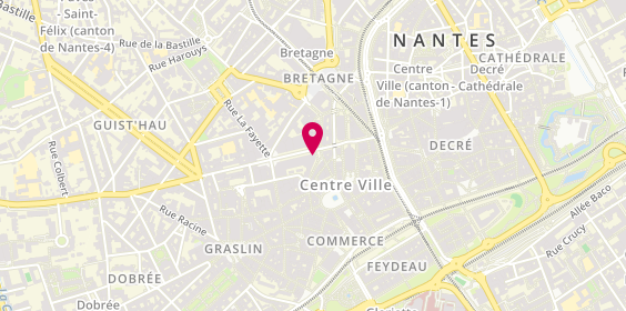 Plan de GOMEZ Nathalie, 1 Rue du Calvaire, 44000 Nantes