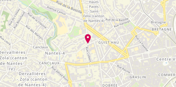 Plan de Agence du Boccage - Elisabeth Audoux, 10 Rue Marie Anne du Boccage, 44000 Nantes