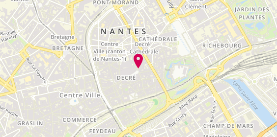 Plan de Breville Immobilier, 37 Rue de Verdun, 44000 Nantes