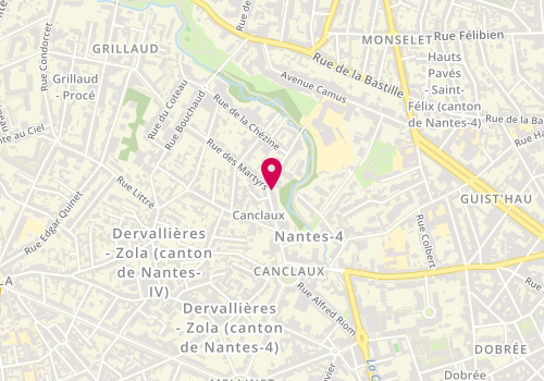 Plan de Villa Canclaux, 32 Rue Colonel Desgrées du Lou, 44100 Nantes
