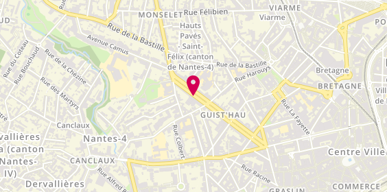 Plan de Stradim Promoteur immobilier Nantes, 29 Boulevard Gabriel Guist'Hau, 44000 Nantes