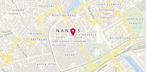 Plan de FONCIA | Agence Immobilière | Achat-Vente | Nantes | Rue de Strasbourg, 27 Rue de Strasbourg, 44000 Nantes