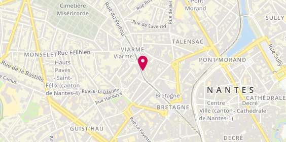 Plan de Julien Ciron Immobilier, 22 Rue Prte Neuve, 44000 Nantes