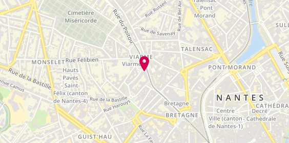 Plan de Foncia Loire Atlantique, et 34 Place Viarme
1 Rue Joseph Caille, 44000 Nantes