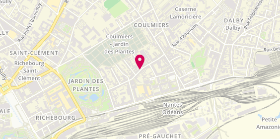 Plan de Carat Red, 66 Rue d'Allonville, 44000 Nantes