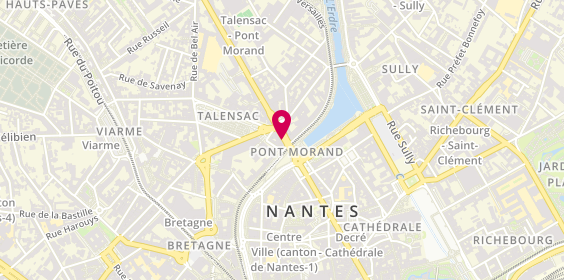 Plan de L'Agence Locale, 3 Rue Paul Bellamy, 44000 Nantes