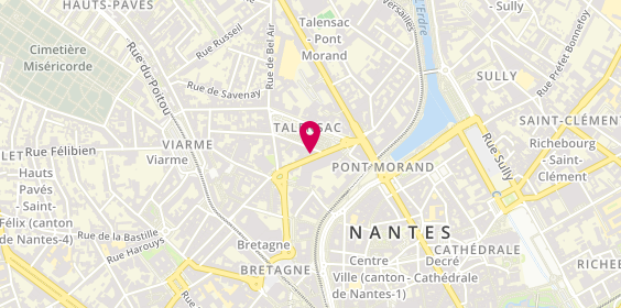Plan de 4 Immo, 4 Rue Jeanne d'Arc, 44000 Nantes