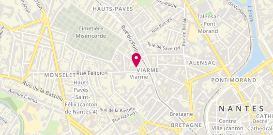 Plan de Thierry Immobilier, 27 Pl. Viarme, 44000 Nantes
