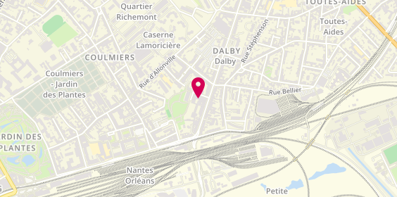 Plan de Square Habitat, 112 Boulevard Ernest Dalby, 44000 Nantes