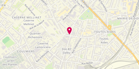 Plan de BVBA Immobilier, 52 Boulevard Ernest Dalby, 44000 Nantes