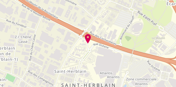 Plan de Opus Groupe, 17 Rue Oceane, 44800 Saint-Herblain