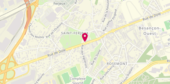 Plan de Ght Immobiliere-Girardi Hecht, 130 Rue de Dole, 25000 Besançon