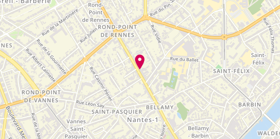 Plan de Gessy Immobilier, 184 Rue Paul Bellamy, 44000 Nantes