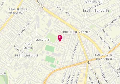 Plan de Le Masson Immobilier, 11 avenue de la Chenaye, 44100 Nantes