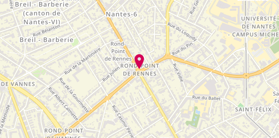 Plan de Acced Immobilier, Rond Point de Rennes
2 Boulevard Robert Schuman, 44300 Nantes