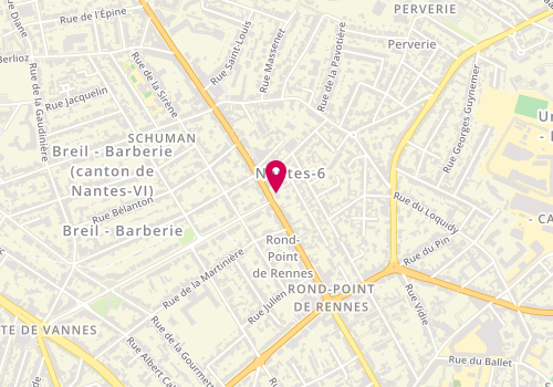 Plan de SAFTI, 44 Boulevard Robert Schuman, 44300 Nantes