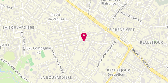 Plan de LEVEQUE Charlotte - Conseiller immobilier Proprietes-Privees.com, 7 avenue du Pin, 44800 Saint-Herblain