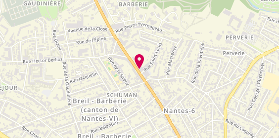 Plan de Resideo Immobilier, 106 Boulevard Robert Schuman, 44300 Nantes