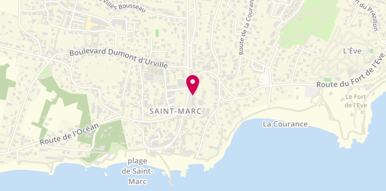 Plan de A.J.P Immobilier, 12 place Jacques Tati, 44600 Saint-Marc-Sur-Mer